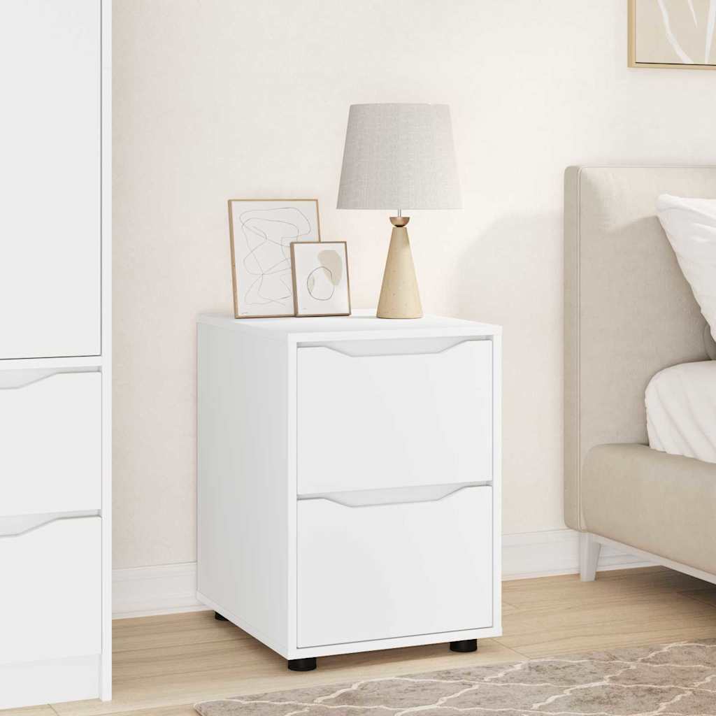 Armoire de rangement Blanc 40 x 48 x 57 cm Bois d'ingénierie - XIOS