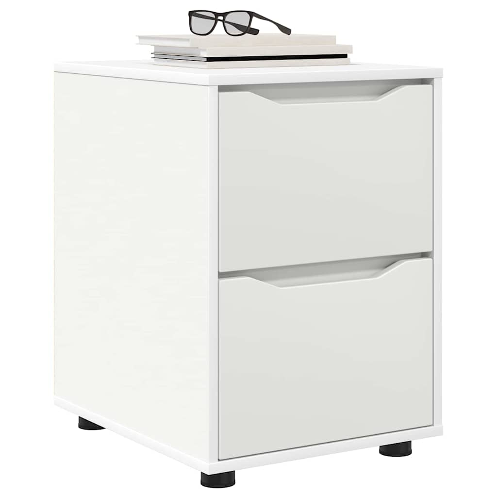 Armoire de rangement Blanc 40 x 48 x 57 cm Bois d'ingénierie - XIOS