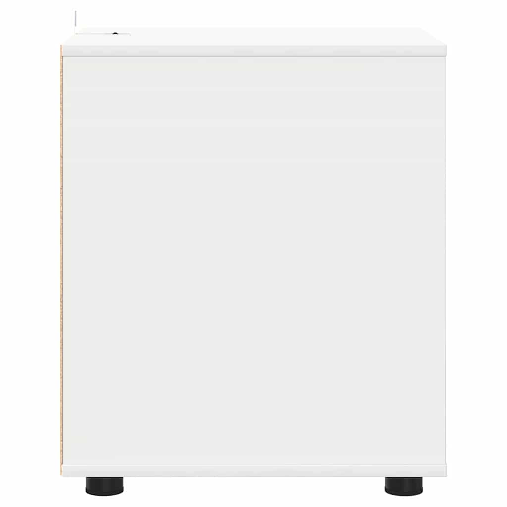Armoire de rangement Blanc 40 x 48 x 57 cm Bois d'ingénierie - XIOS