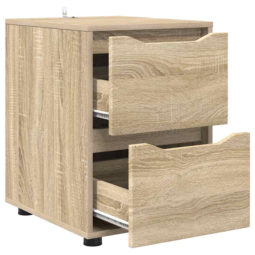 Armoire de rangement Chêne Sonoma 40 x 48 x 57 cm - XIOS