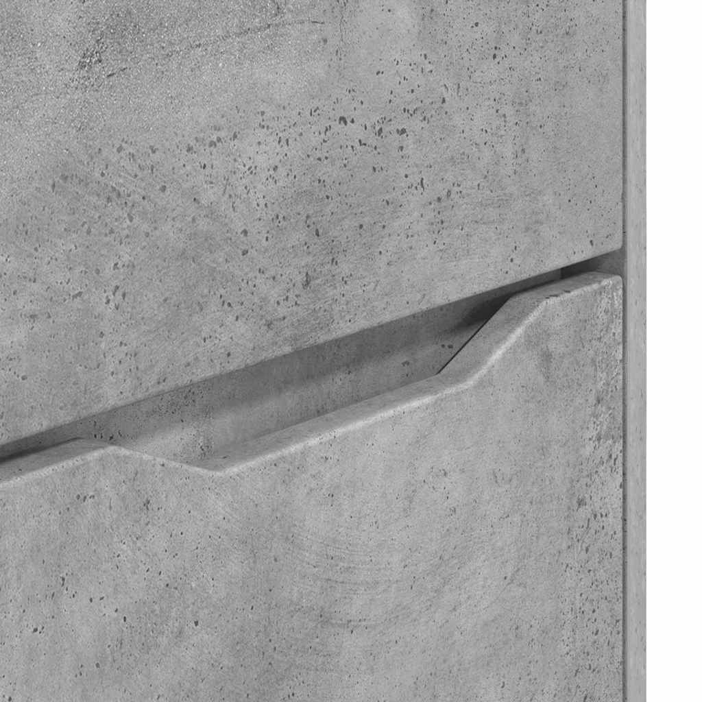 Armoire de rangement Gris béton 40 x 48 x 57 cm - XIOS