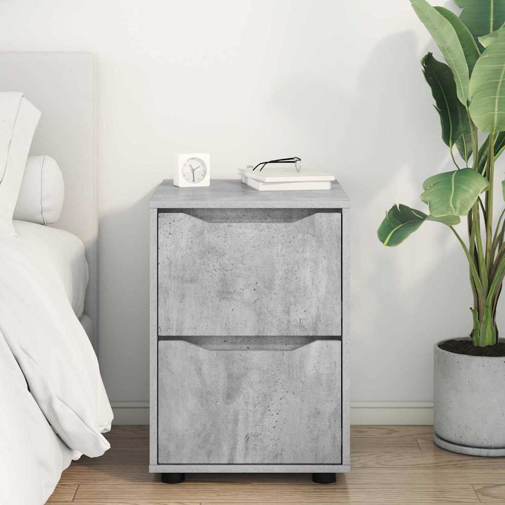 Armoire de rangement Gris béton 40 x 48 x 57 cm - XIOS