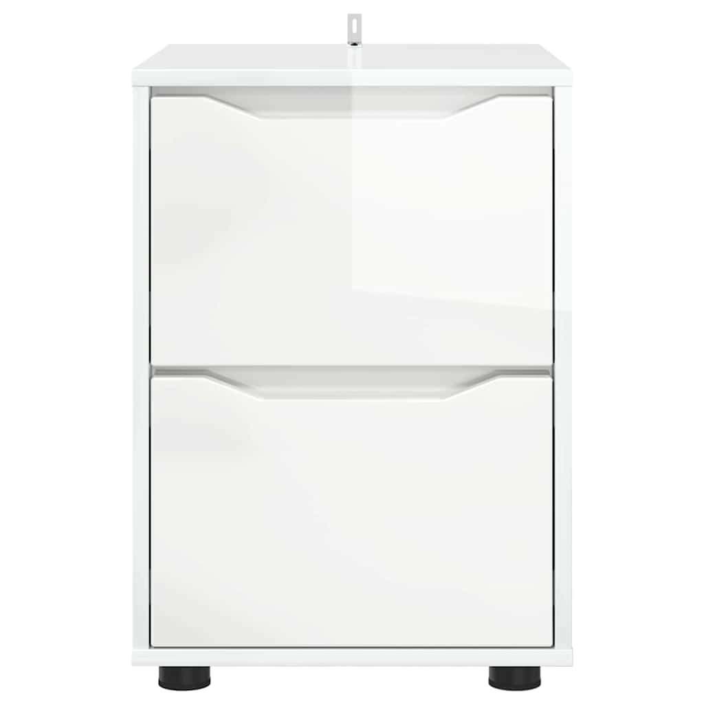 Armoire de rangement Blanc brillant 40 x 48 x 57 cm - XIOS
