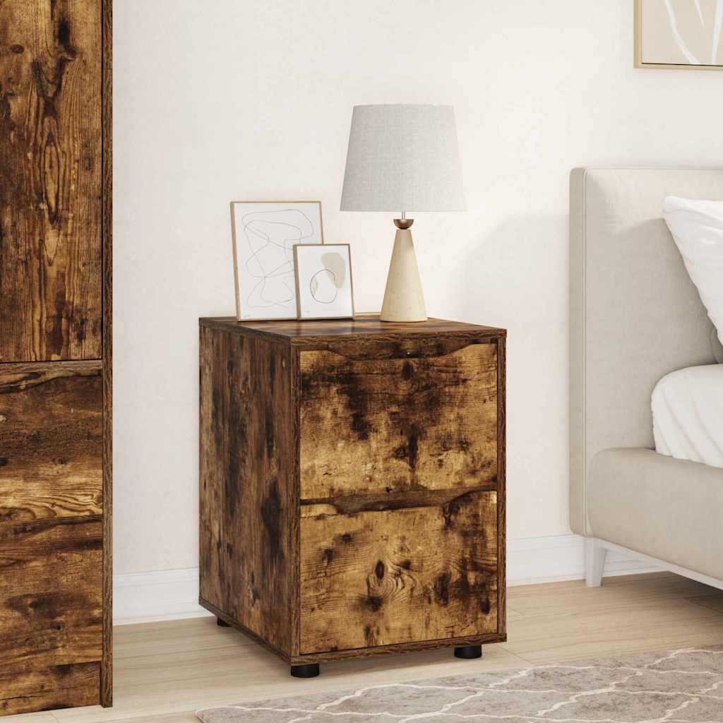 Armoire de rangement Chêne fumé 40 x 48 x 57 cm - XIOS