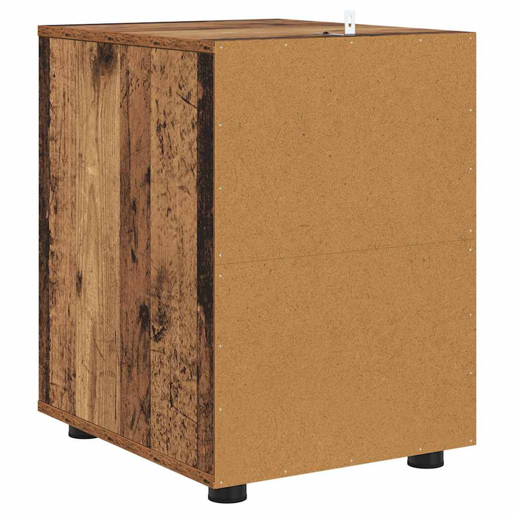 Armoire de rangement Bois Ancien 40 x 48 x 57 cm - XIOS