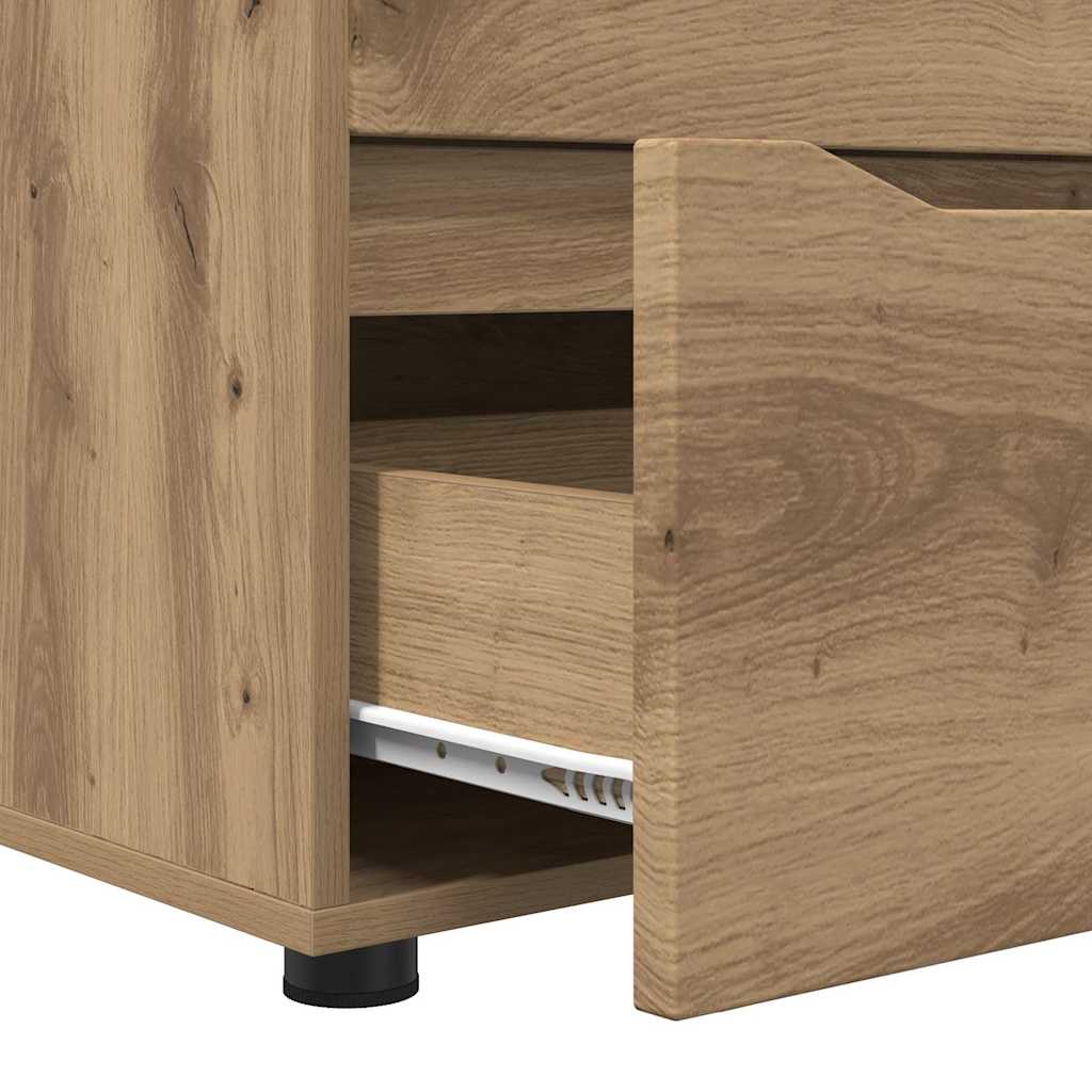 Armoire de rangement Chêne artisanal 40 x 48 x 57 cm - XIOS