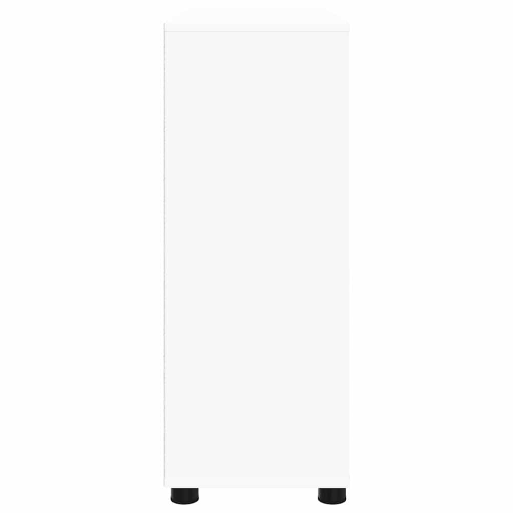 Armoire de rangement Blanc 80 x 31 x 81 cm Bois d'ingénierie - XIOS