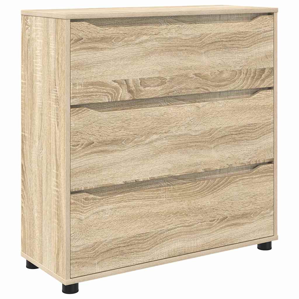Armoire de rangement Chêne Sonoma 80 x 31 x 81 cm - XIOS