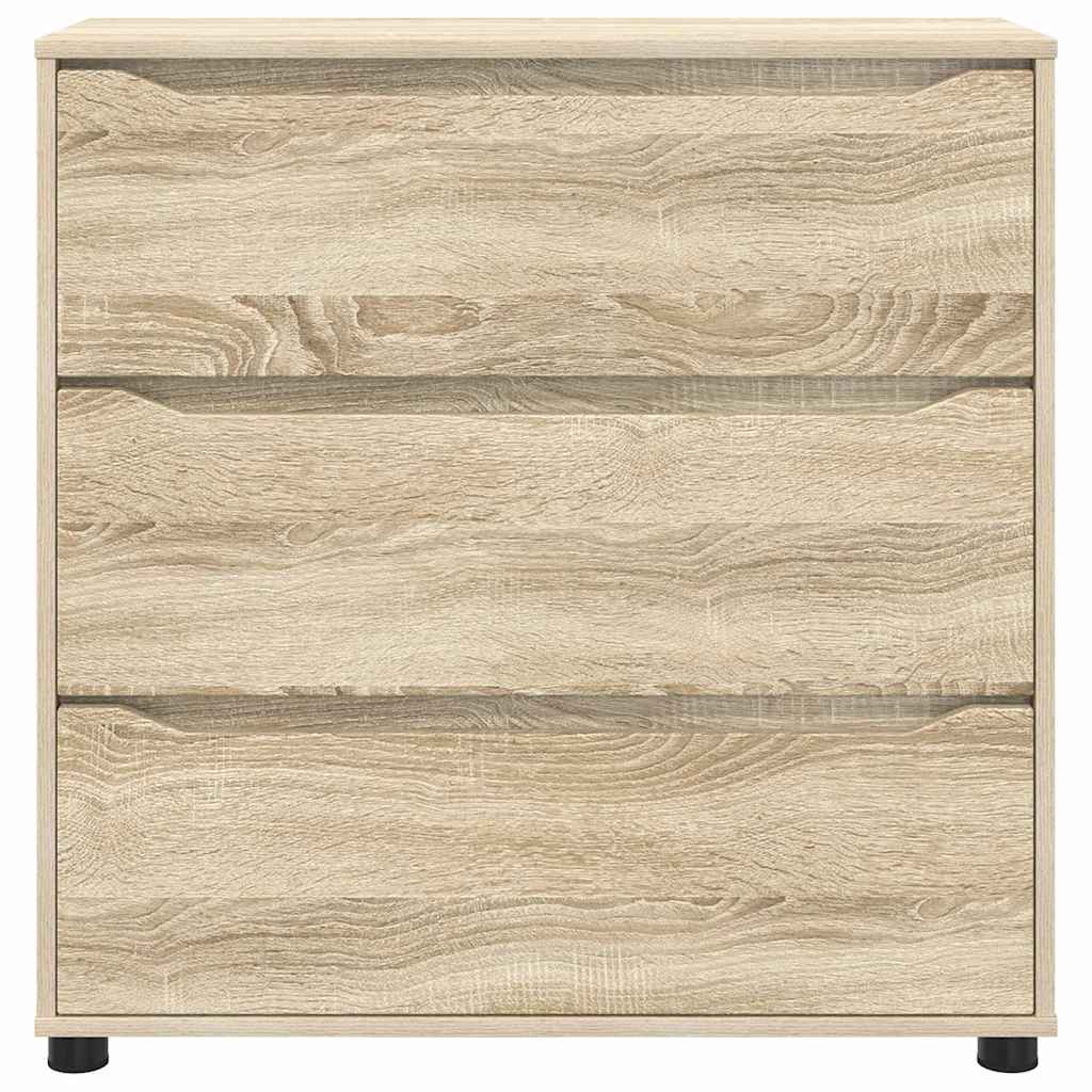 Armoire de rangement Chêne Sonoma 80 x 31 x 81 cm - XIOS