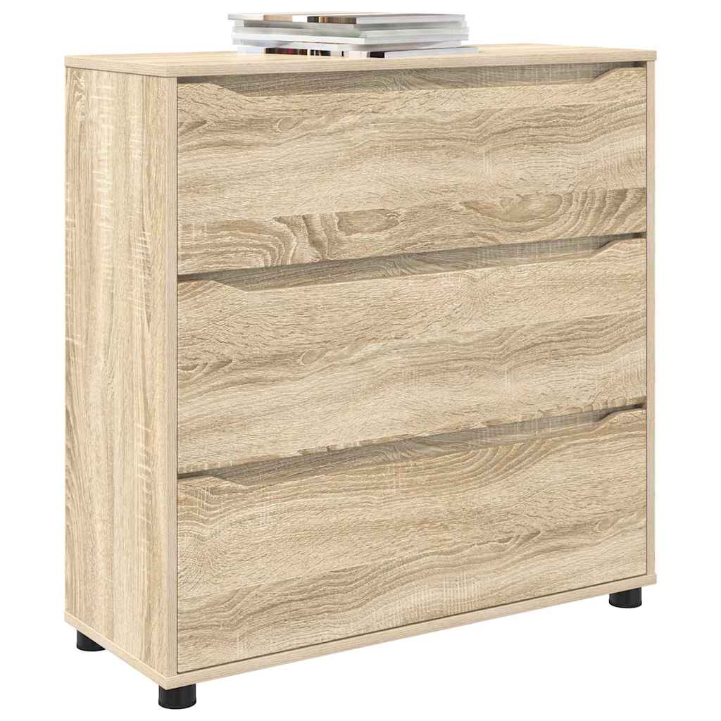 Armoire de rangement Chêne Sonoma 80 x 31 x 81 cm - XIOS