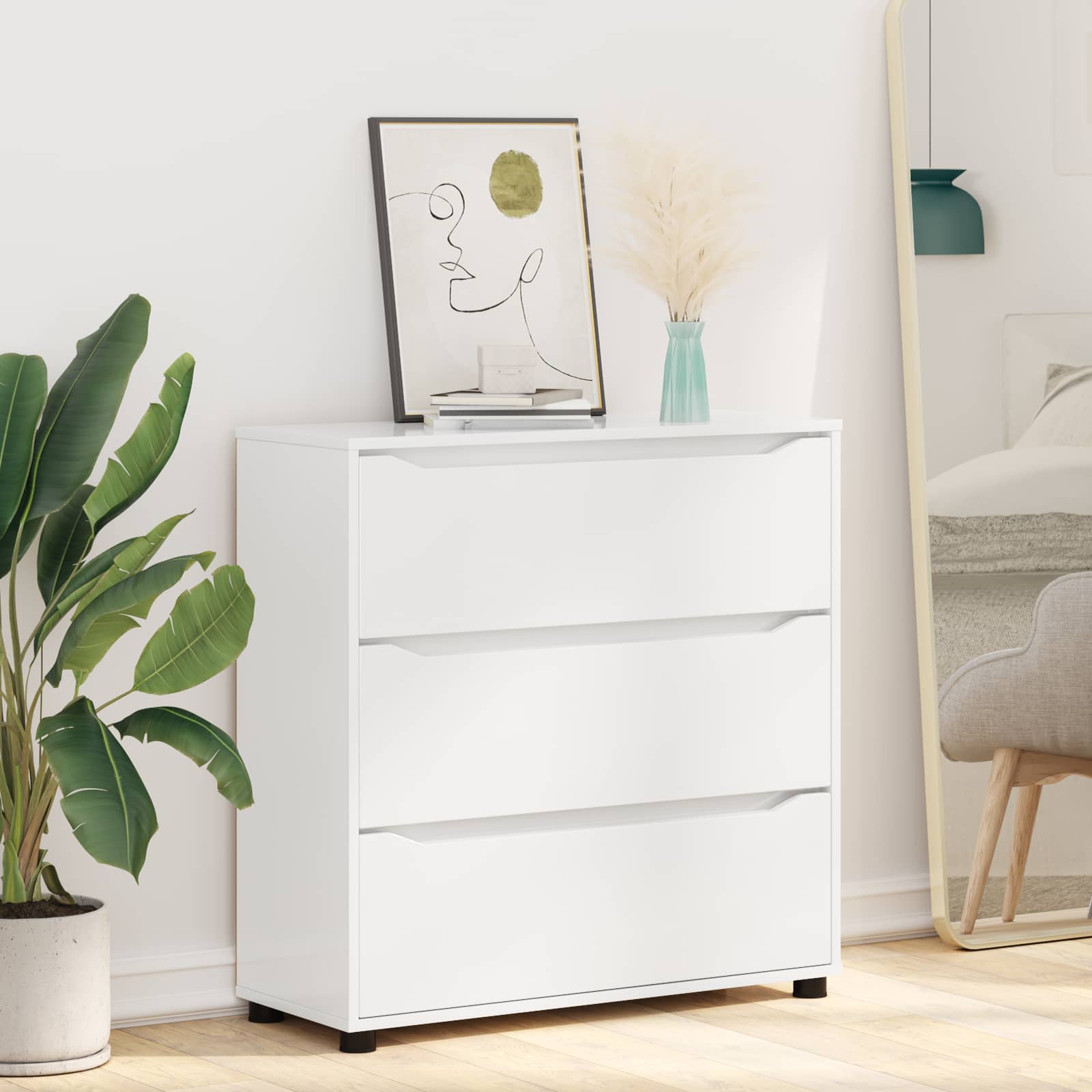 Armoire de rangement 80 x 31 x 81 cm Bois d'ingénierie