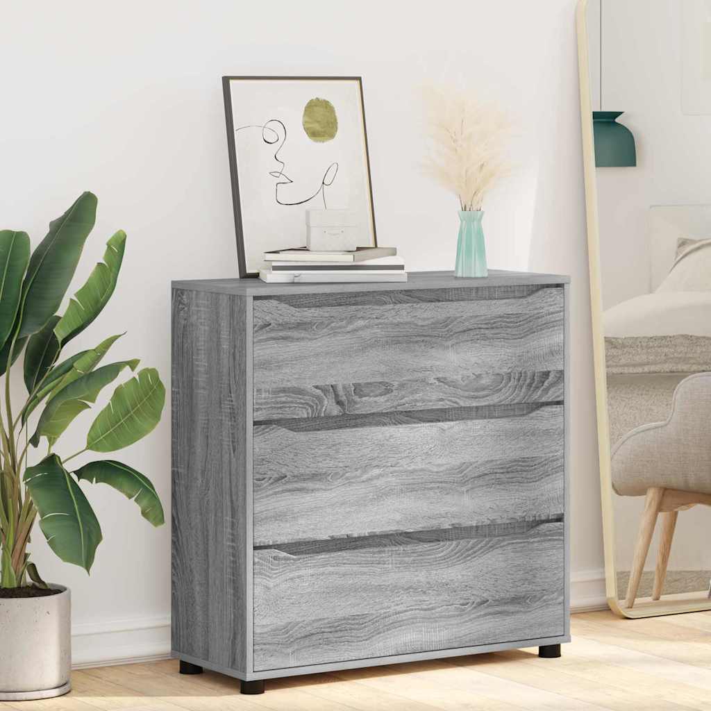 Armoire de rangement Gris Sonoma 80 x 31 x 81 cm - XIOS
