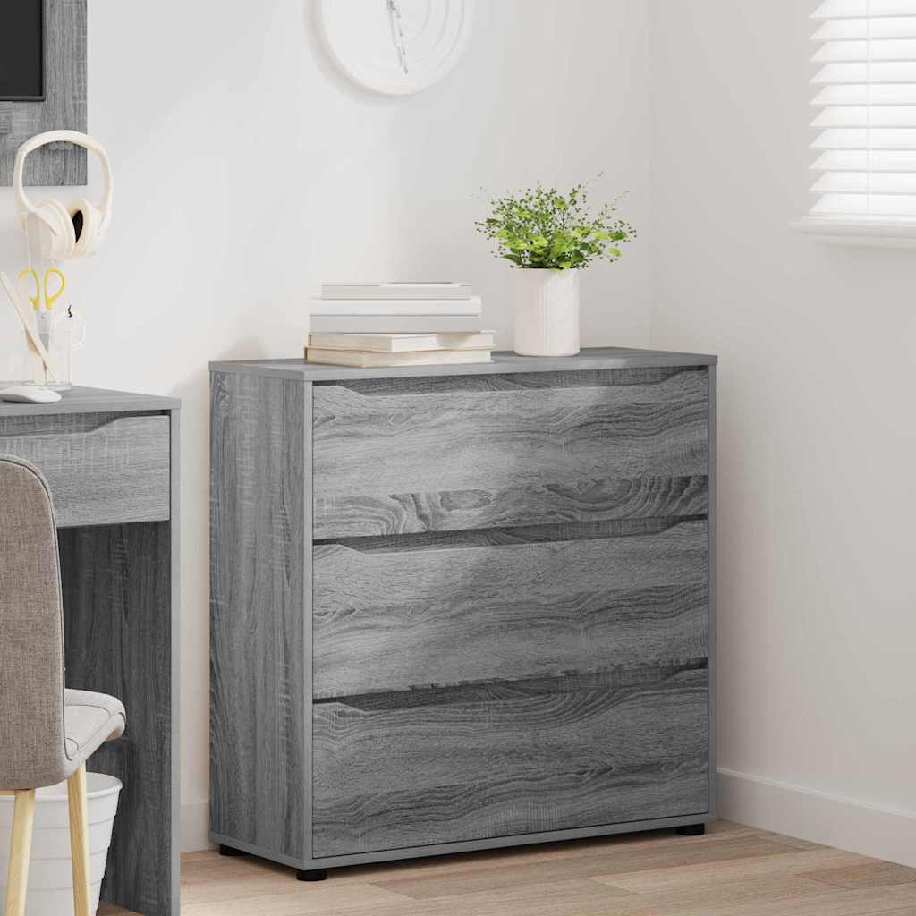 Armoire de rangement Gris Sonoma 80 x 31 x 81 cm - XIOS