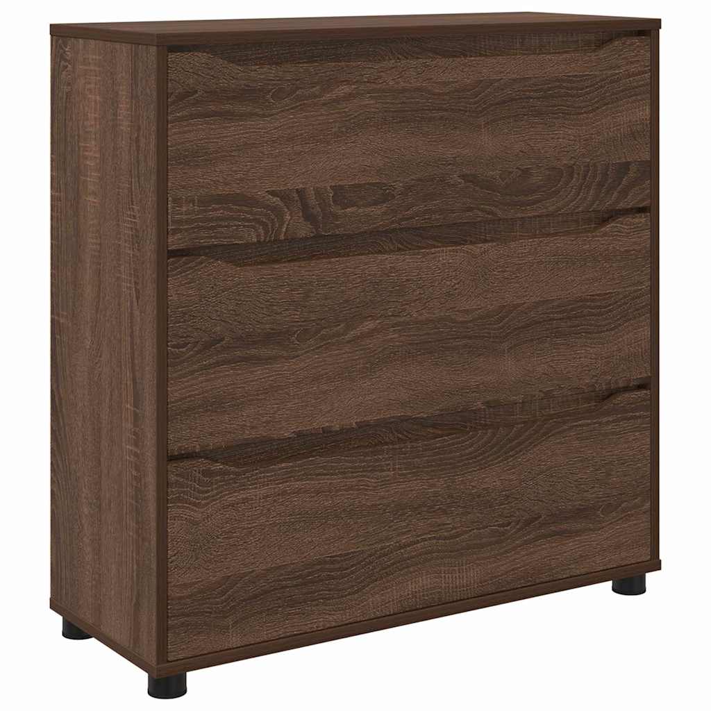 Armoire de rangement Chêne brun 80 x 31 x 81 cm - XIOS