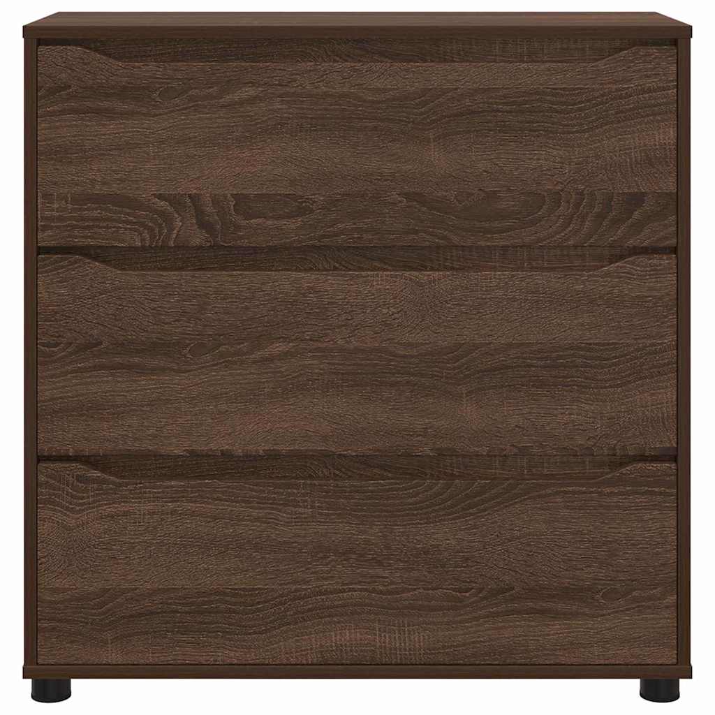 Armoire de rangement Chêne brun 80 x 31 x 81 cm - XIOS