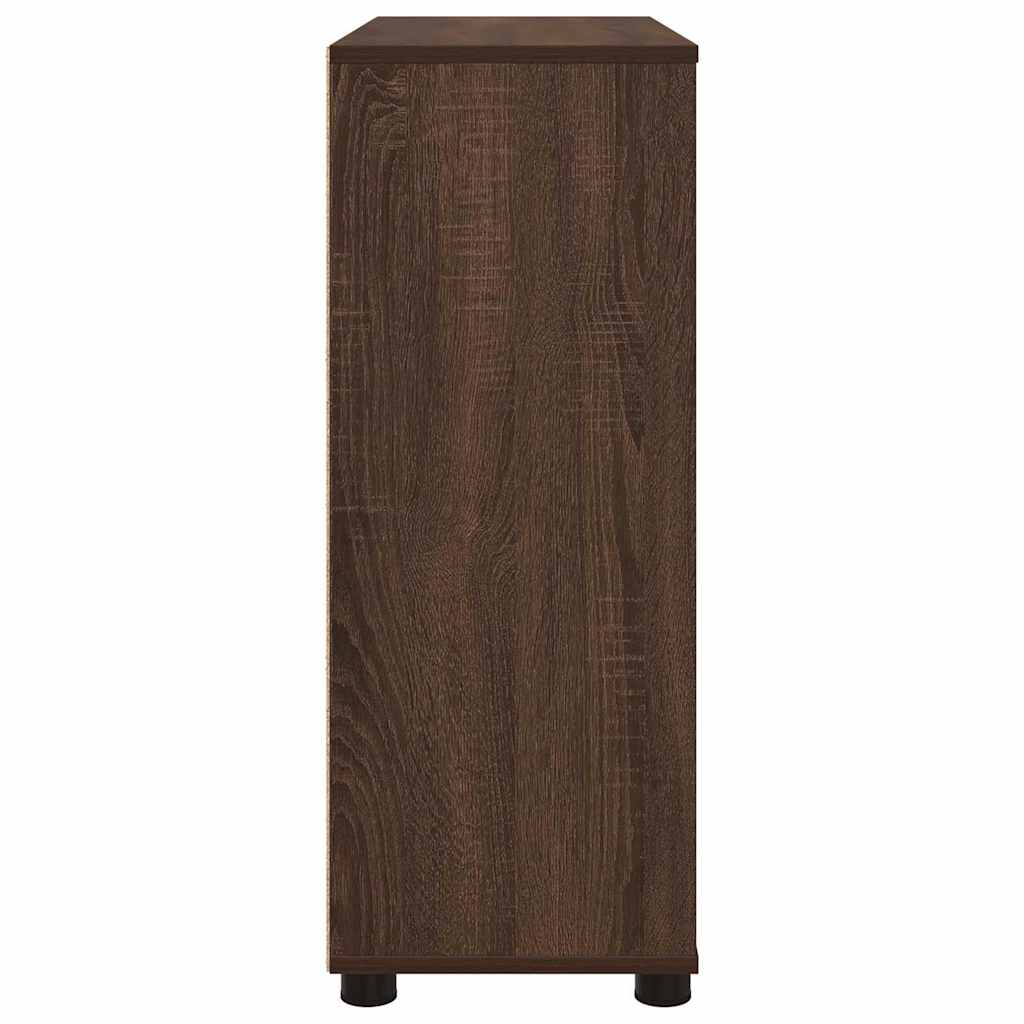 Armoire de rangement Chêne brun 80 x 31 x 81 cm - XIOS