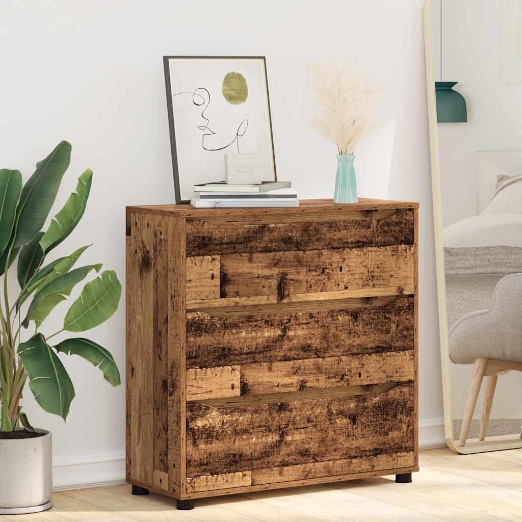 Armoire de rangement Bois Ancien 80 x 31 x 81 cm - XIOS