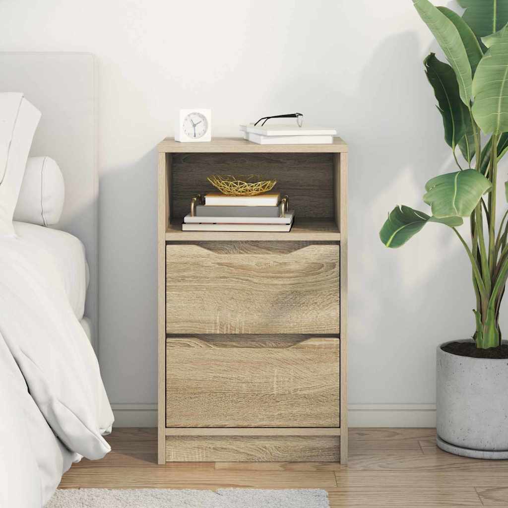 Table de chevet Chêne Sonoma 40 x 30 x 467 cm Bois d'ingénierie - XIOS