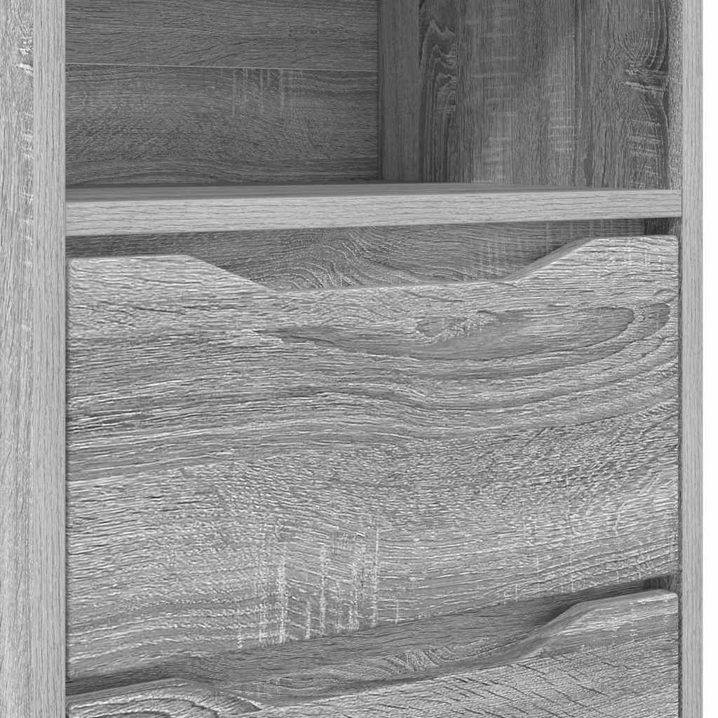 Table de chevet Gris Sonoma 40 x 30 x 467 cm Bois d'ingénierie - XIOS