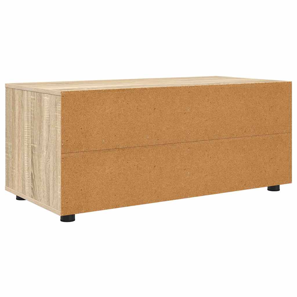 Meuble TV Chêne Sonoma 100 x 48 x 43 cm Bois d'ingénierie - XIOS
