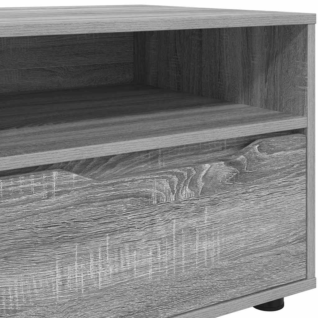 Meuble TV Gris Sonoma 100 x 48 x 43 cm Bois d'ingénierie - XIOS