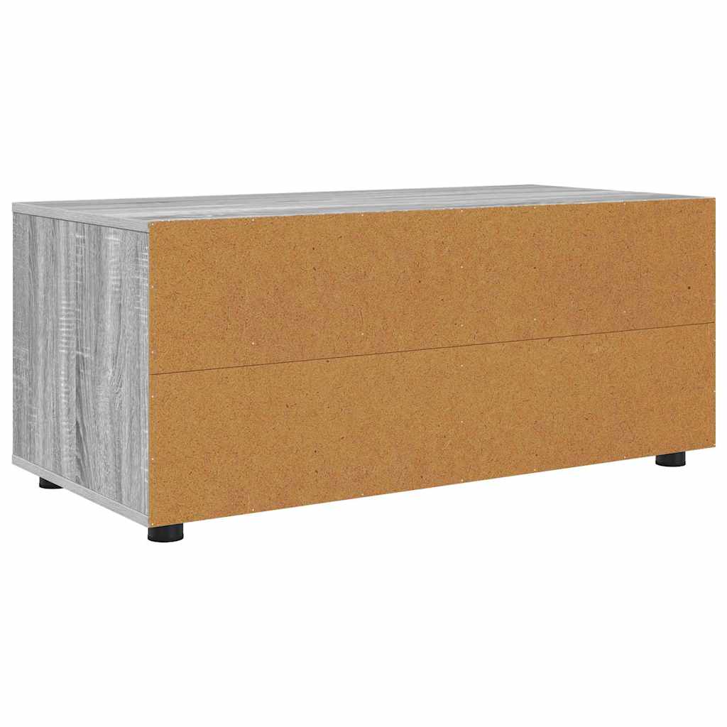 Meuble TV Gris Sonoma 100 x 48 x 43 cm Bois d'ingénierie - XIOS