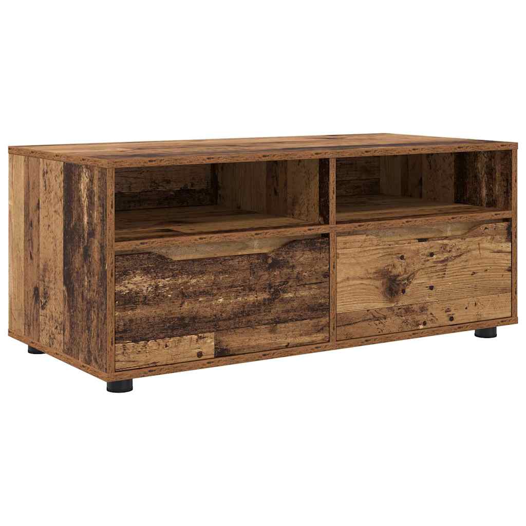 Meuble TV Bois Ancien 100 x 48 x 43 cm Bois d'ingénierie - XIOS
