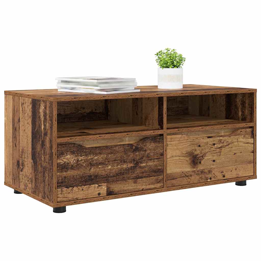 Meuble TV Bois Ancien 100 x 48 x 43 cm Bois d'ingénierie - XIOS