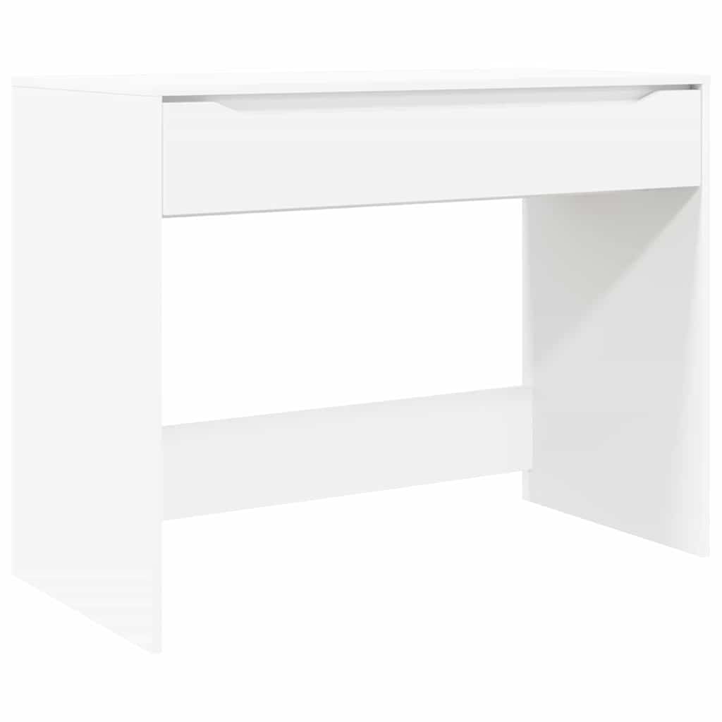 Bureau avec tiroir Blanc 100 x 50 x 78 cm Bois d'ingénierie - XIOS