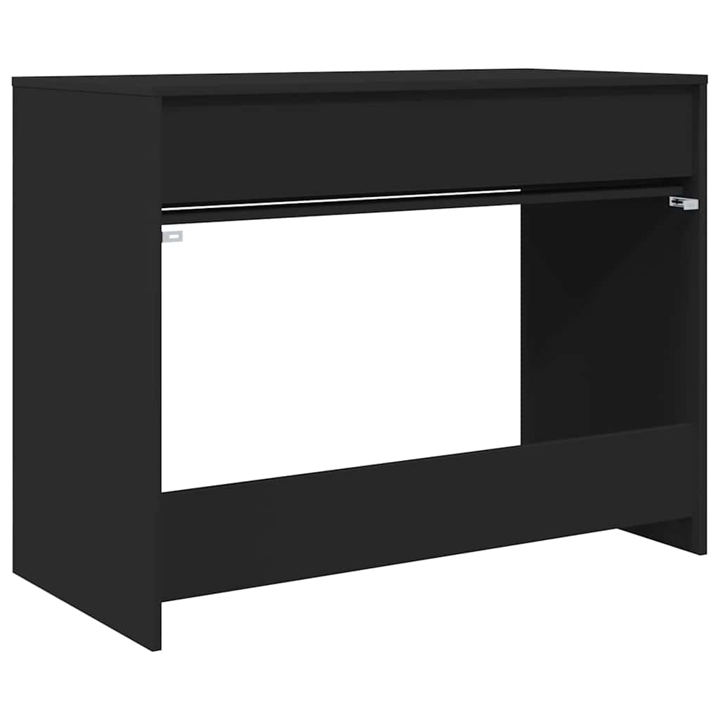 Bureau avec tiroir Noir 100 x 50 x 78 cm Bois d'ingénierie - XIOS