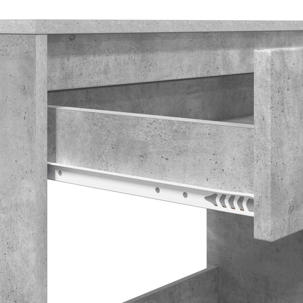 Bureau Gris béton 100 x 50 x 78 cm Bois d'ingénierie - XIOS