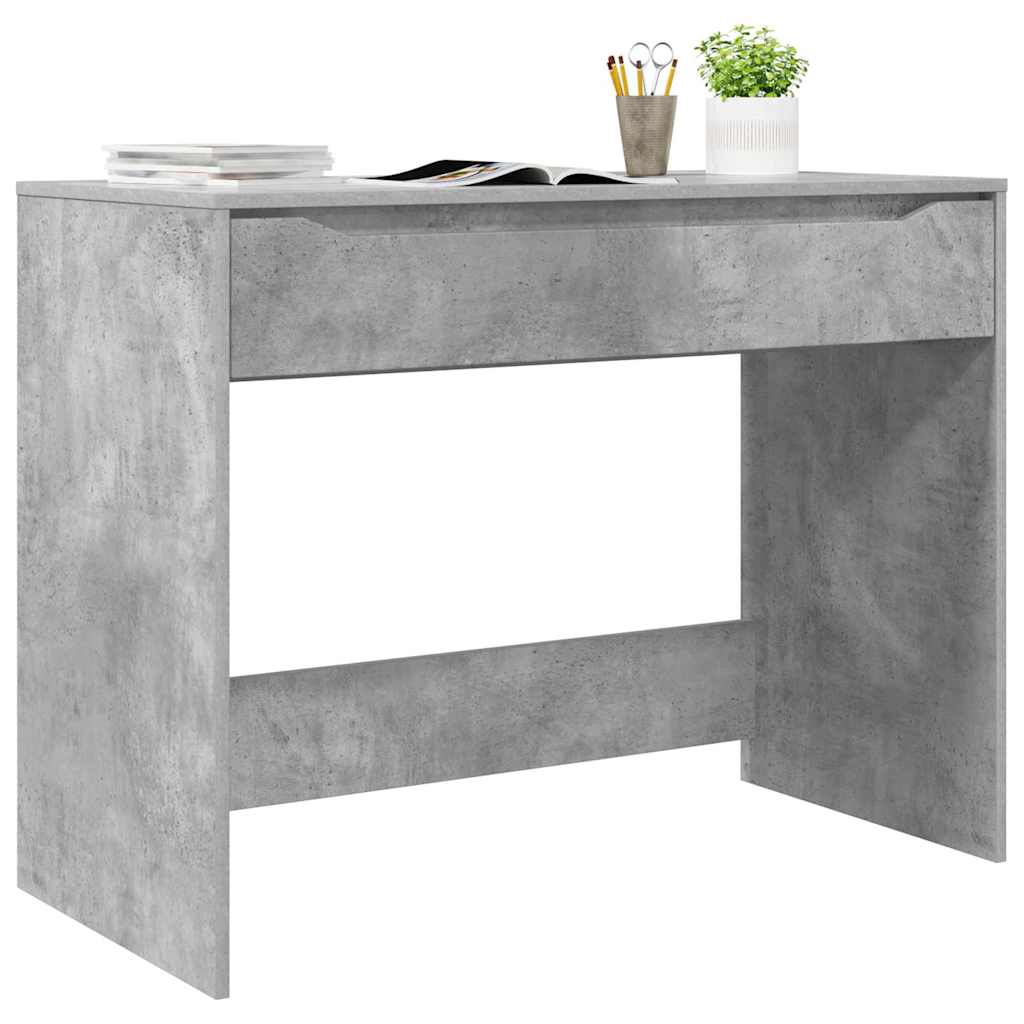 Bureau Gris béton 100 x 50 x 78 cm Bois d'ingénierie - XIOS