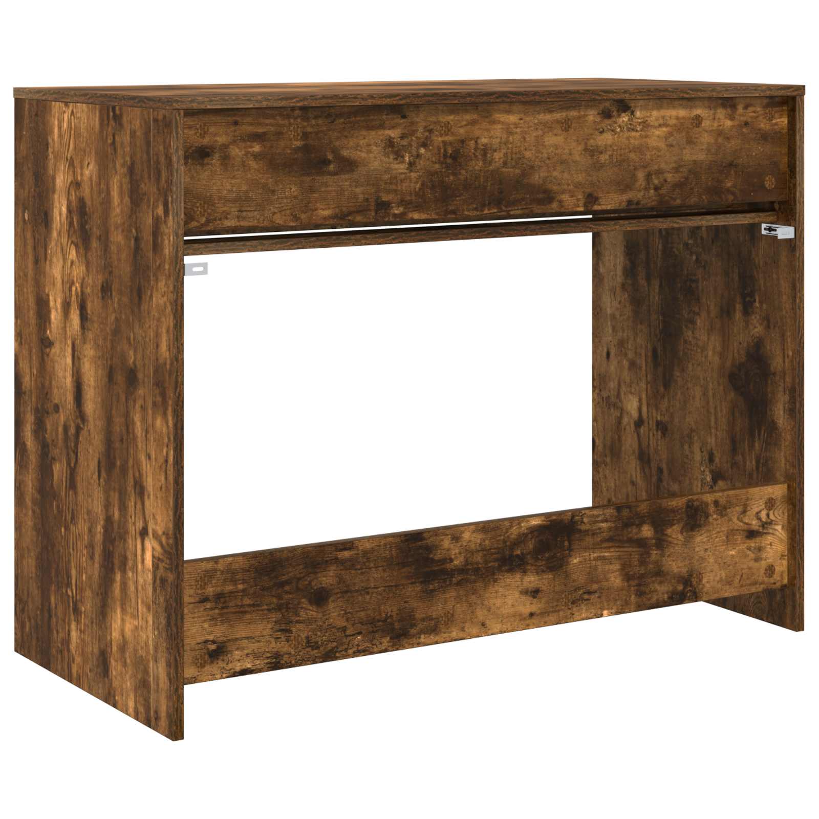 Bureau avec tiroir avec tiroir Chêne Fumé 100 x 50 x 78 cm - XIOS