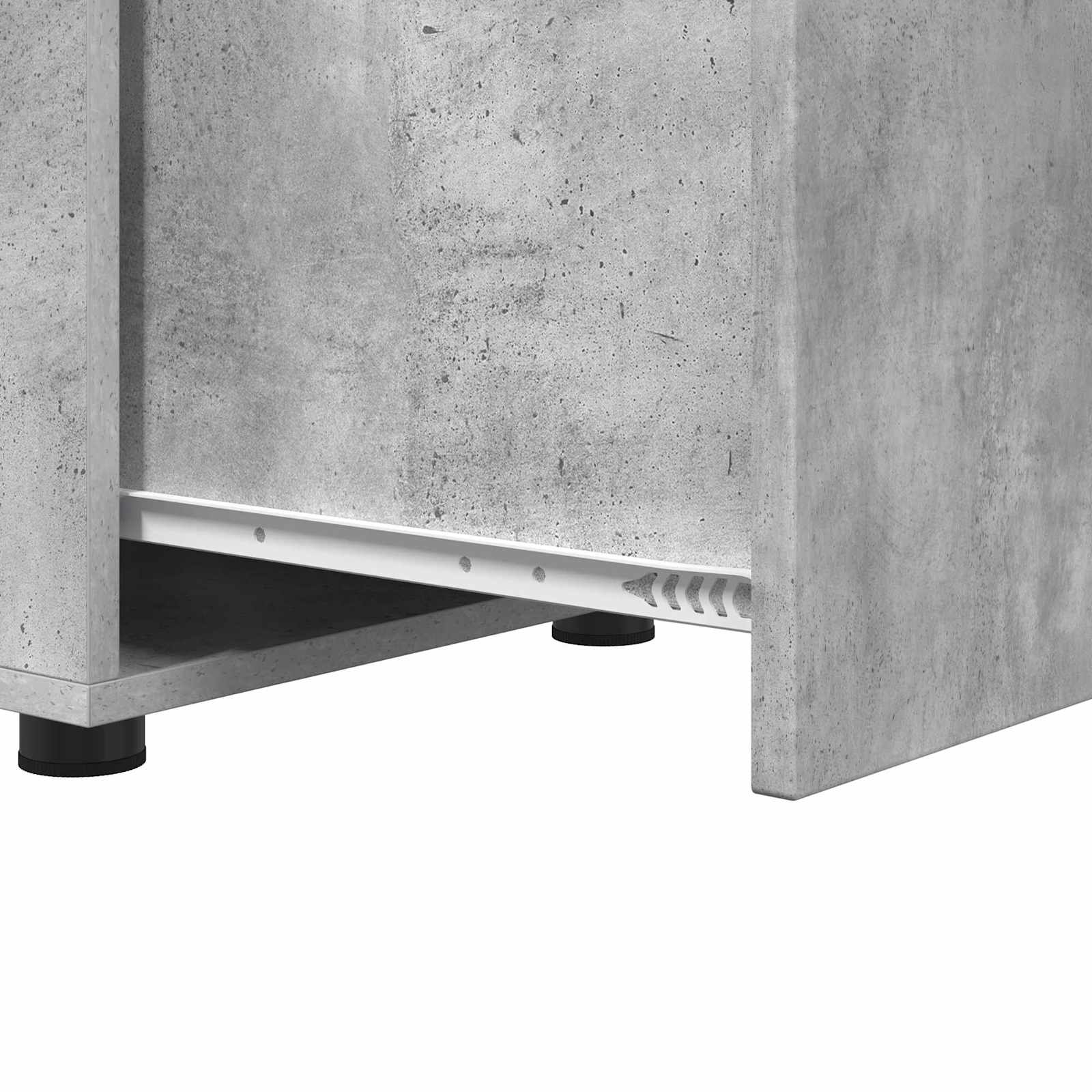 Cabinet de salle de bain Gris béton 40,5 x 40 x 44 cm - XIOS