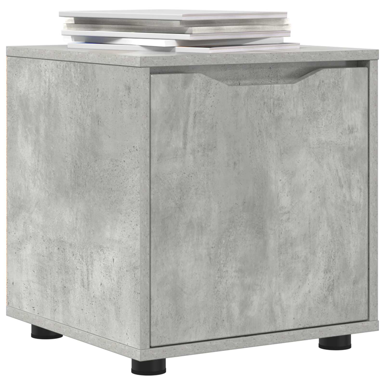 Cabinet de salle de bain Gris béton 40,5 x 40 x 44 cm - XIOS