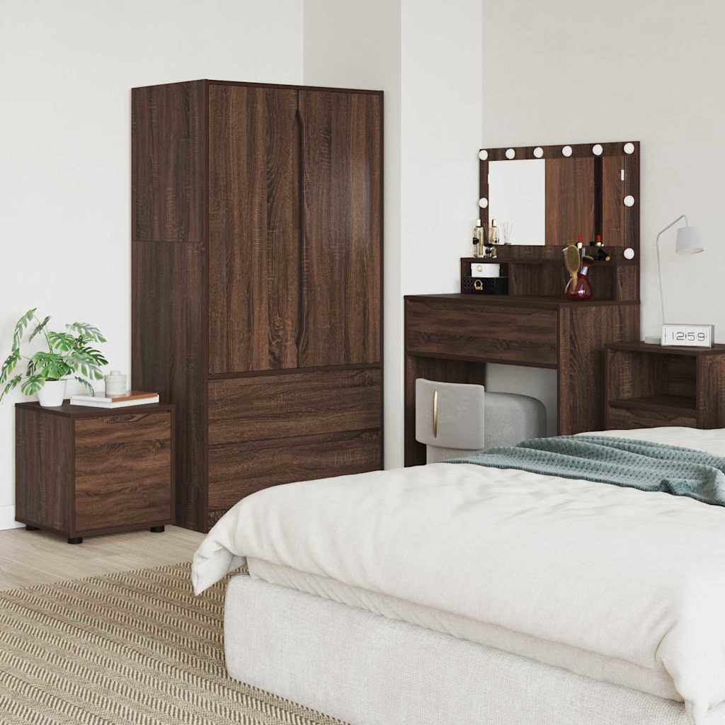 Cabinet de salle de bain Chêne brun 40,5 x 40 x 44 cm - XIOS