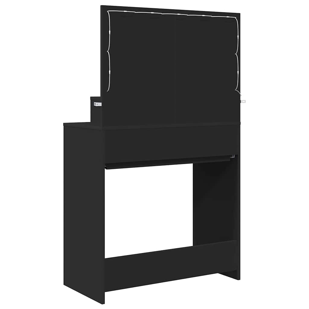 Tables de maquillage pour chambre Noir 80 x 39,6 x 135 cm - XIOS