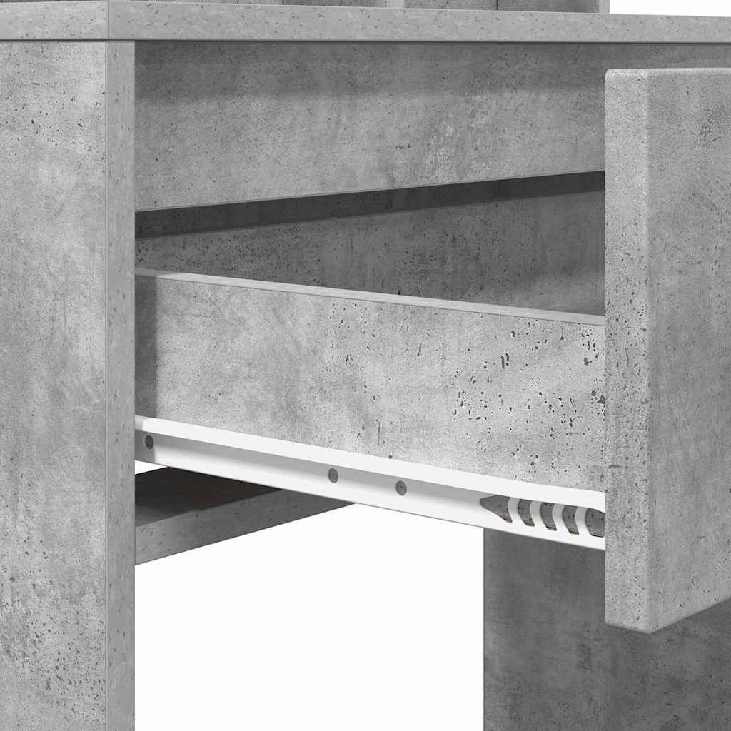 Tables de maquillage pour chambre Gris béton 80 x 39,6 x 135 cm - XIOS