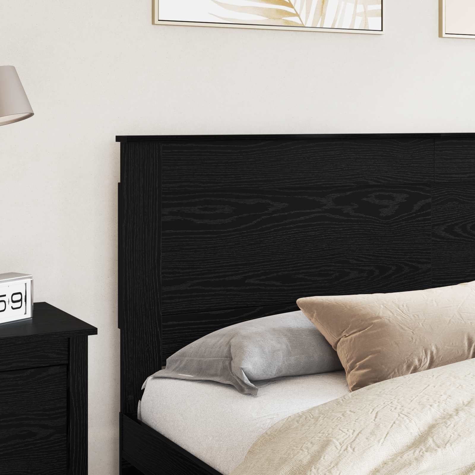 Tête de lit Chêne noir 200 cm Bois d'ingénierie - XIOS