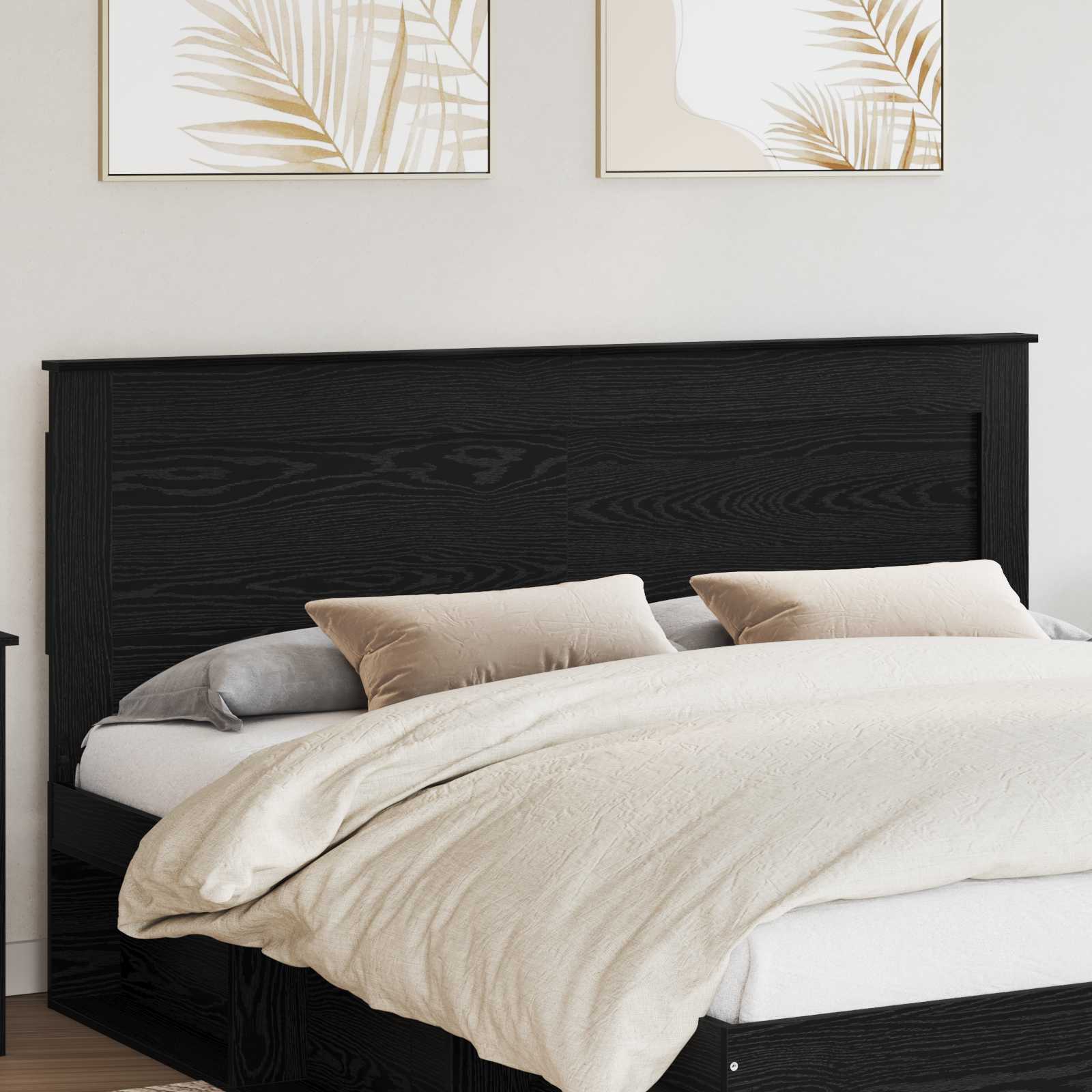 Tête de lit Chêne noir 200 cm Bois d'ingénierie - XIOS