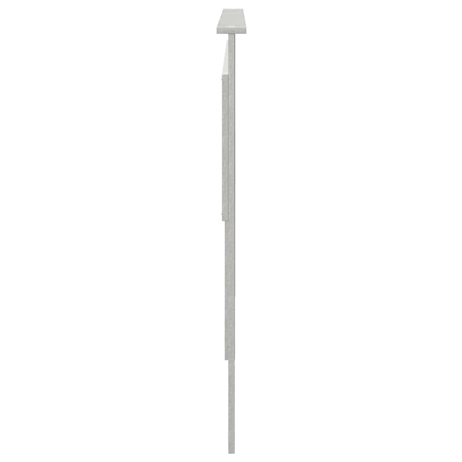 Tête de lit Gris béton 200 cm Bois d'ingénierie - XIOS