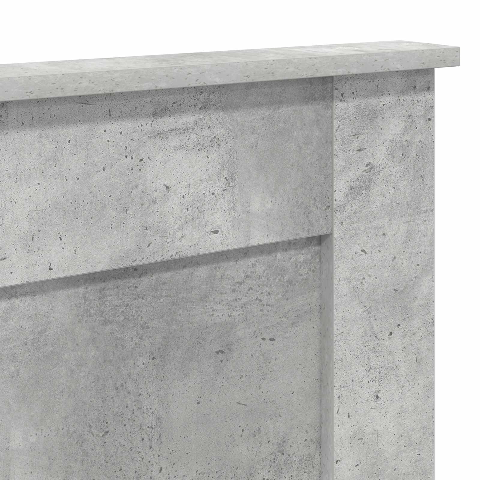 Tête de lit Gris béton 180 cm Bois d'ingénierie - XIOS