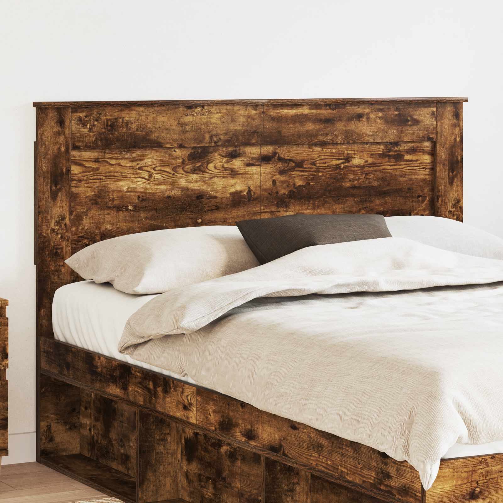 Tête de lit Chêne fumé 150 cm Bois d'ingénierie - XIOS