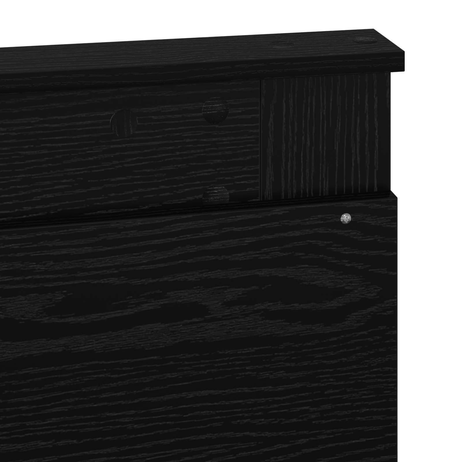 Tête de lit Chêne noir 135 cm Bois d'ingénierie - XIOS