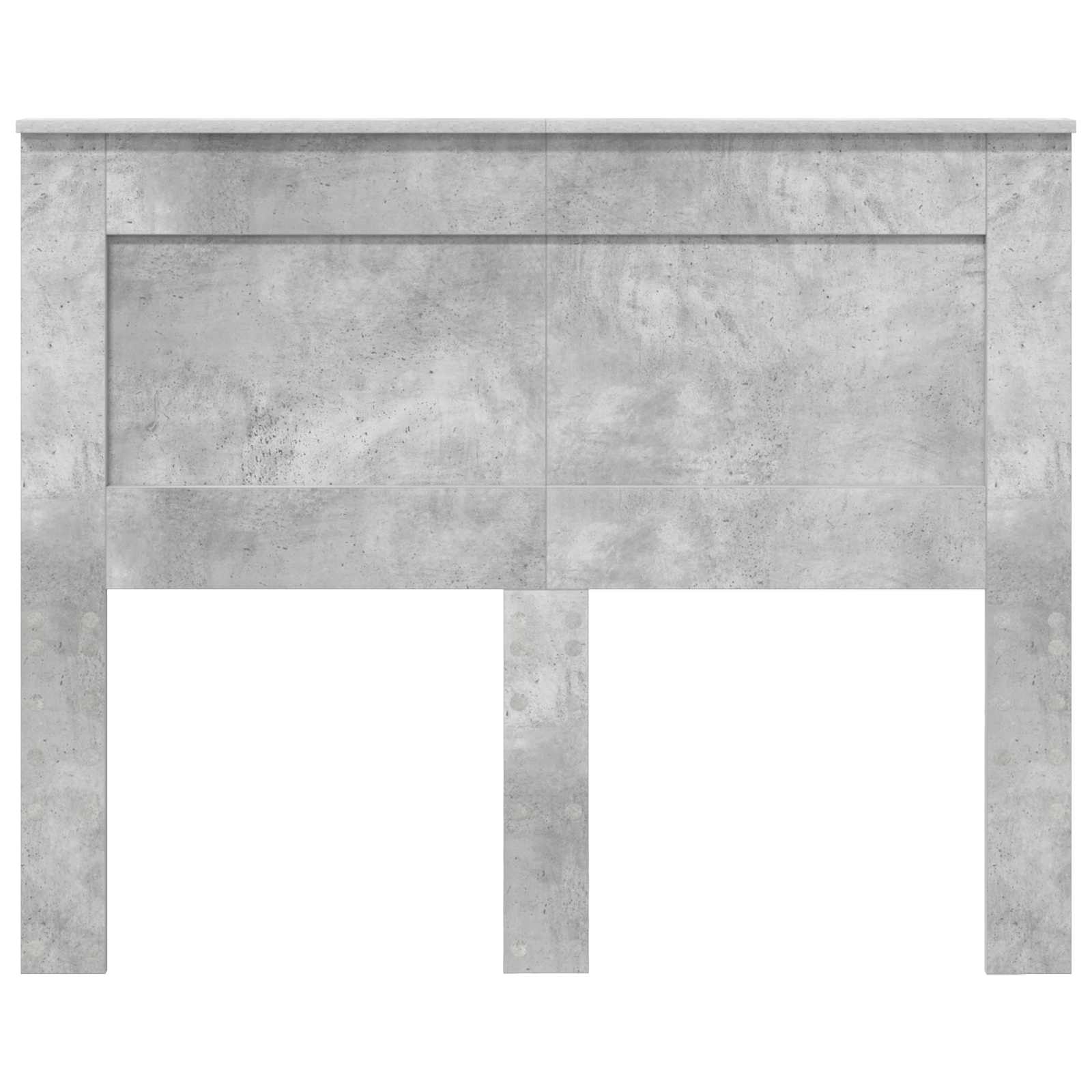 Tête de lit Gris béton 135 cm Bois d'ingénierie - XIOS