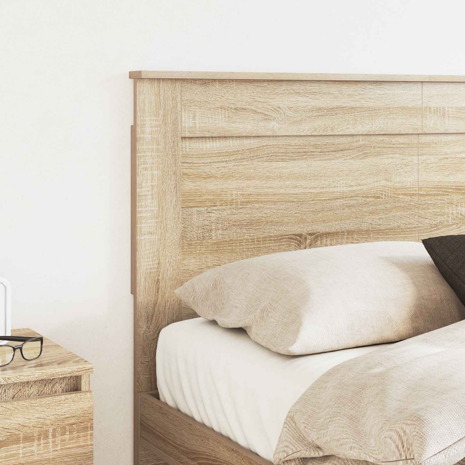 Tête de lit Chêne Sonoma 120 cm Bois d'ingénierie
