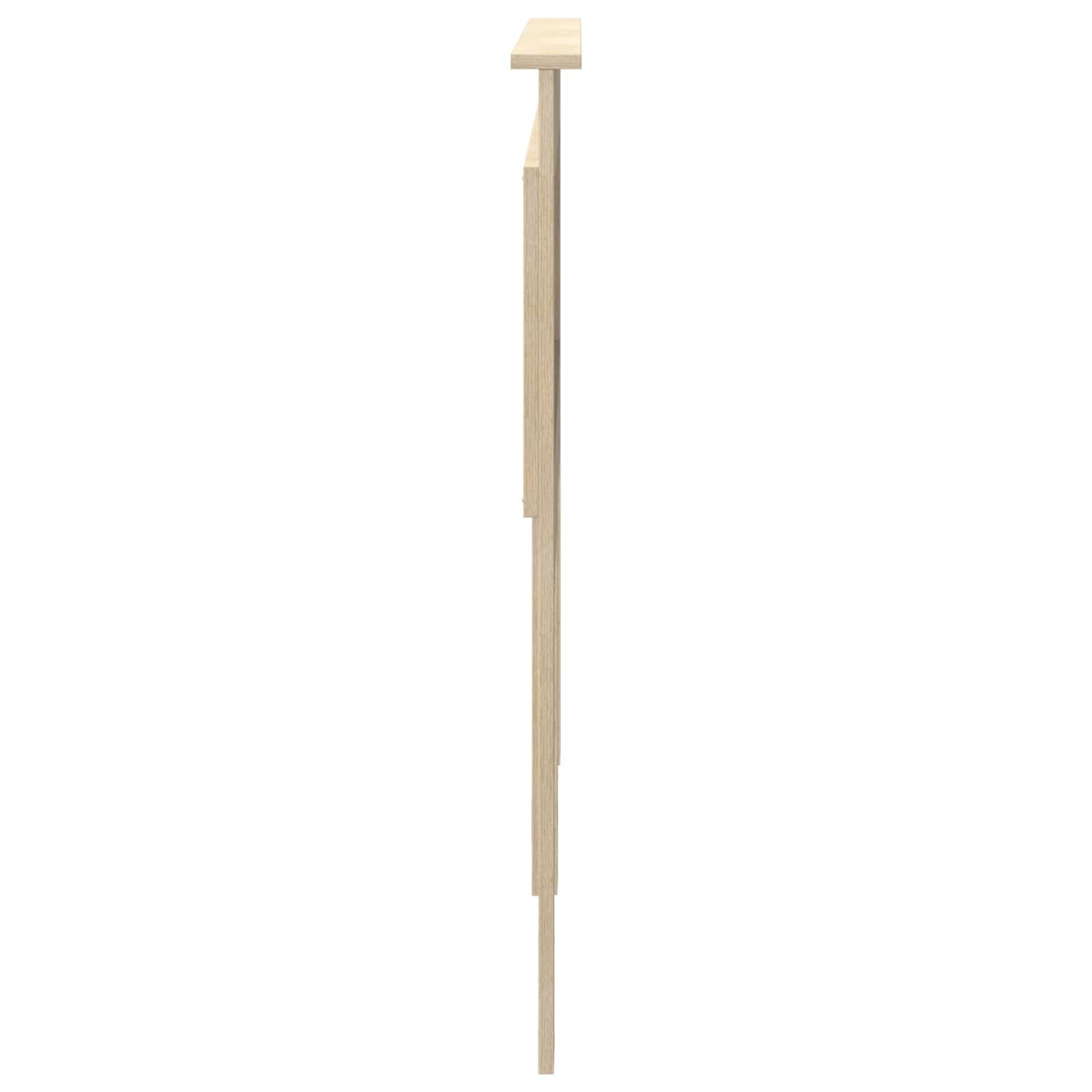 Tête de lit Chêne Sonoma 120 cm Bois d'ingénierie