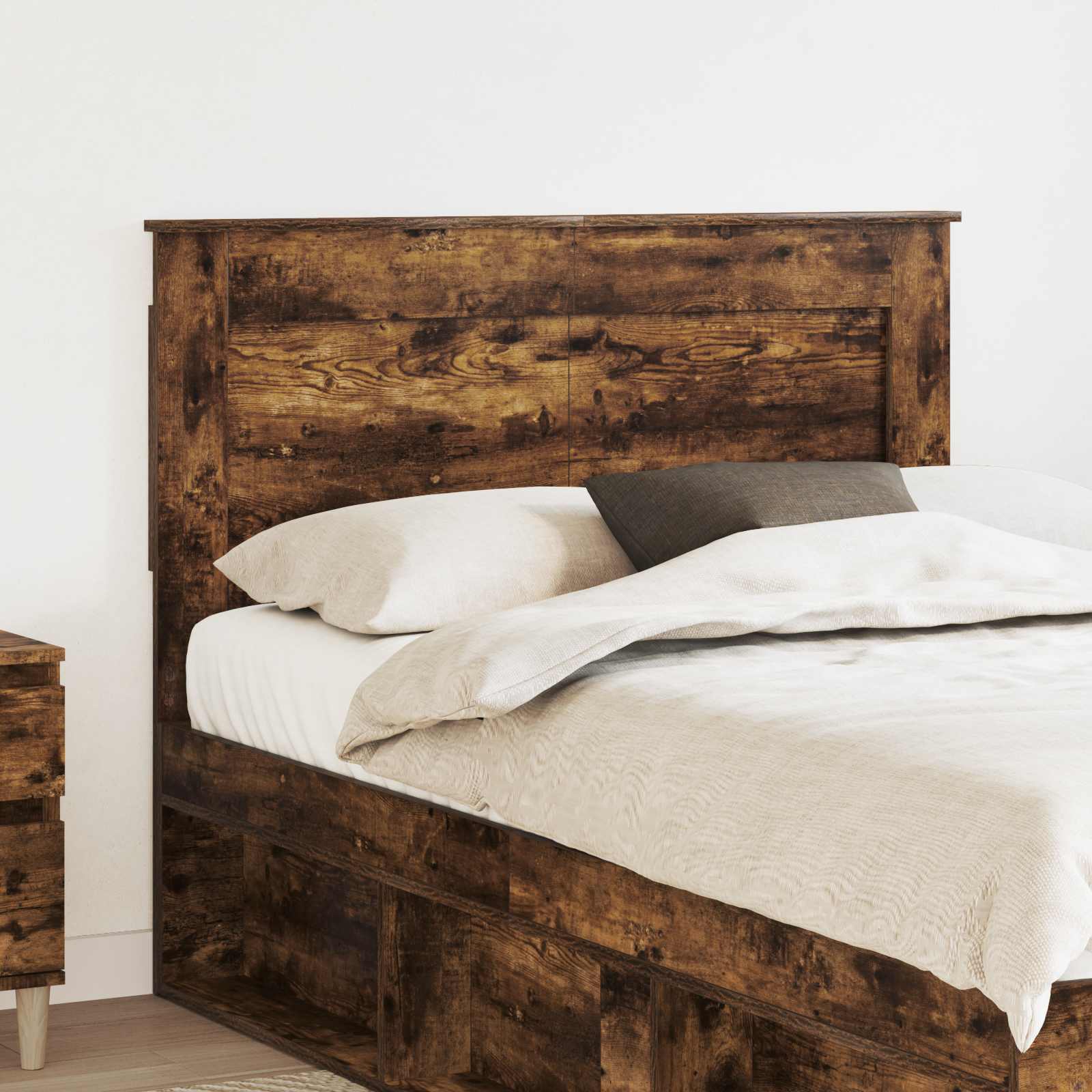 Tête de lit Chêne fumé 120 cm Bois d'ingénierie - XIOS