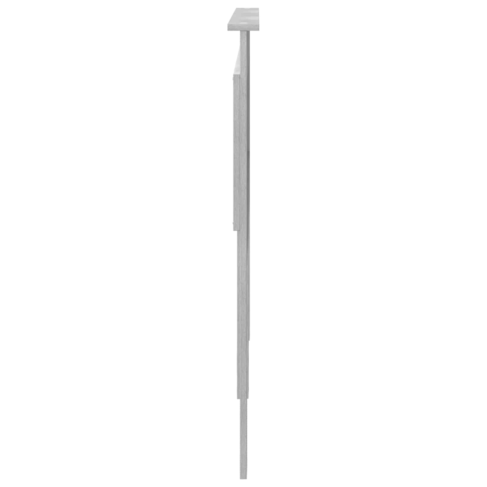 Tête de lit Gris Sonoma 120 cm Bois d'ingénierie - XIOS