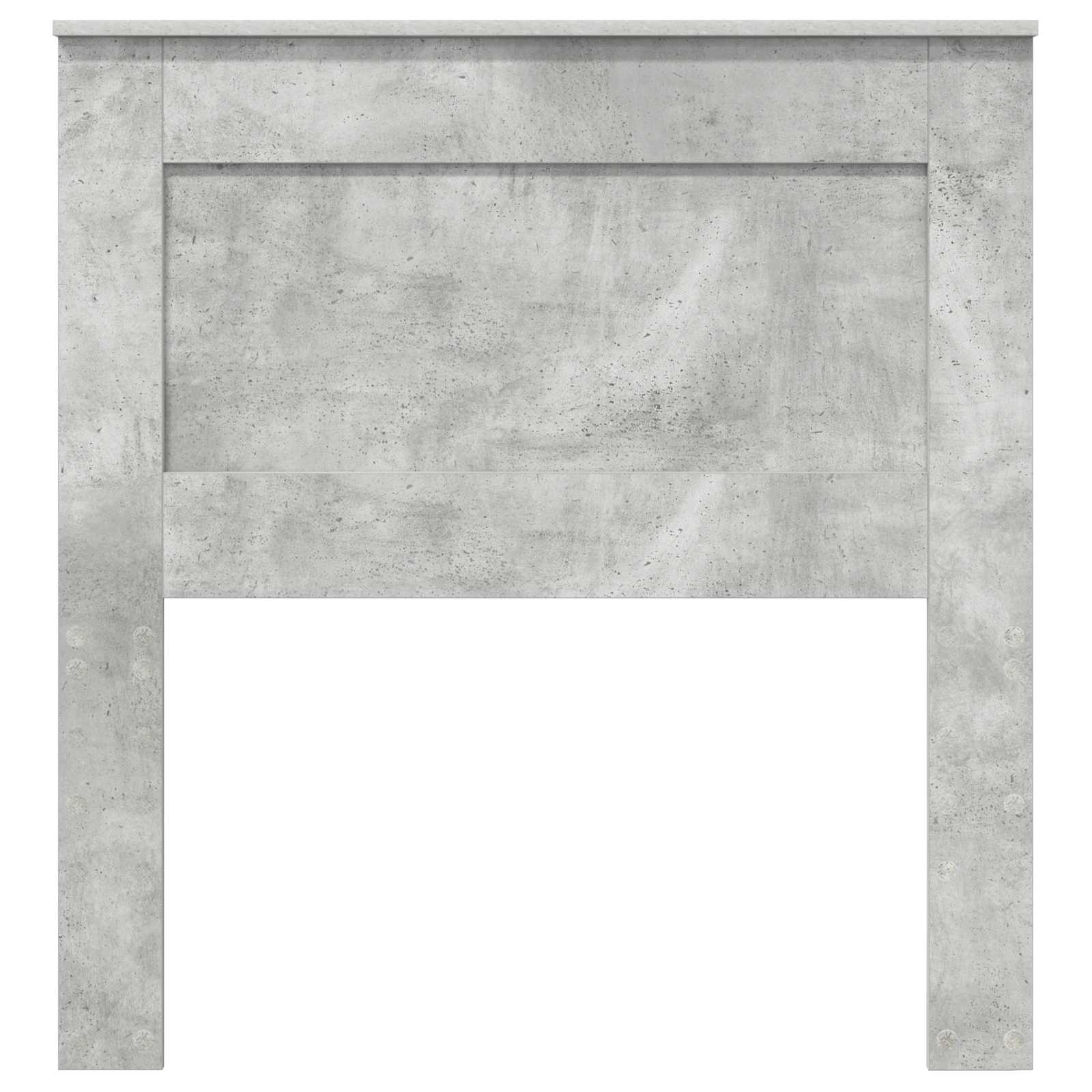 Tête de lit avec tête de lit Gris béton 80 cm Bois d'ingénierie - XIOS